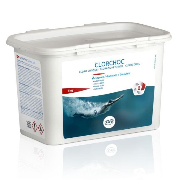 Бързоразтворим хлор гранулат - Clorchoc 5 кг