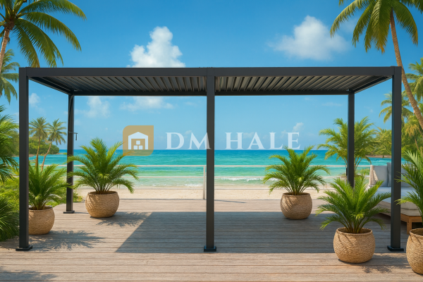 Алуминиева пергола SOLE TERRA 6х3 м 