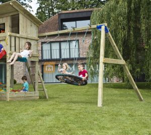 Детски дървен модул Swing