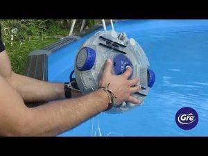 Робот за почистване на басейн до 50 м2, безжичен | GRE
