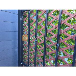 Декоративна ограда Хармоника - Магнолия (Светло зелен) 90%, 2х1 метра