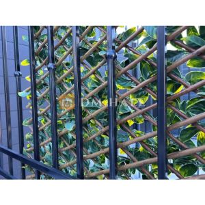 Декоративна ограда Хармоника ЛУКС - Маслина 90%, 2х1 метра