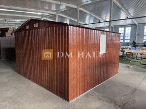Барака за инструменти градинска SOLE TERRA BARI WALNUT 324х343 см