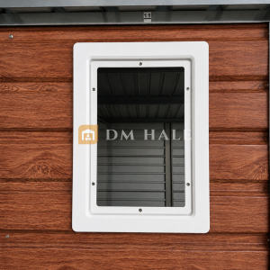 Барака за инструменти градинска SOLE TERRA WALNUT 324х343 см
